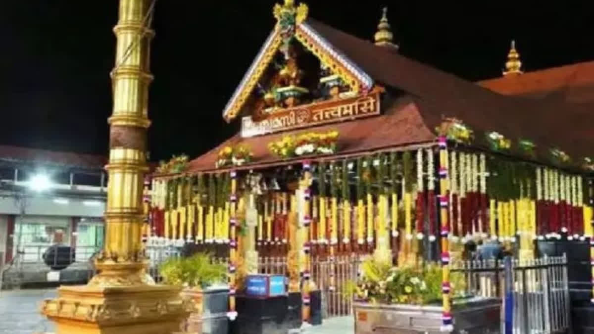 ಅನುಮತಿ ಇಲ್ಲದೇ ಶಬರಿಮಲೆ ದೇಗುಲದ ದ್ವಾರಪಾಲಕರ ಚಿನ್ನದ ಲೇಪಿತ ಪ್ಲೇಟ್​ ದುರಸ್ತಿ; ವರದಿ ನೀಡಲು ಹೈಕೋರ್ಟ್​ ಸೂಚನೆ