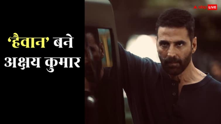 कॉमेडी मूवीज करने वाले अक्षय कुमार बने 'हैवान', प्रियदर्शन की फिल्म से सामने आया खौफनाक लुक