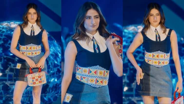 मिनी ड्रेस में पलक तिवारी ने बिखेरा फैशन का जलवा, लुक और वॉक देख इंप्रेस हुए फैंस