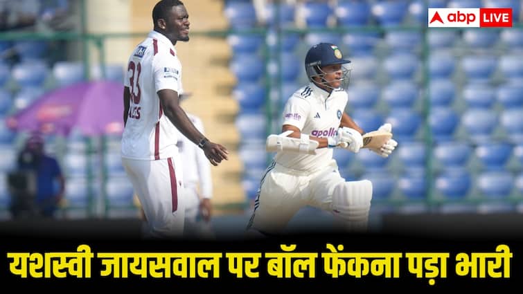 IND vs WI Test: यशस्वी जायसवाल पर बॉल फेंकना पड़ा भारी, आईसीसी ने वेस्टइंडीज के गेंदबाज पर ले लिया अबतक का सबसे बड़ा एक्शन