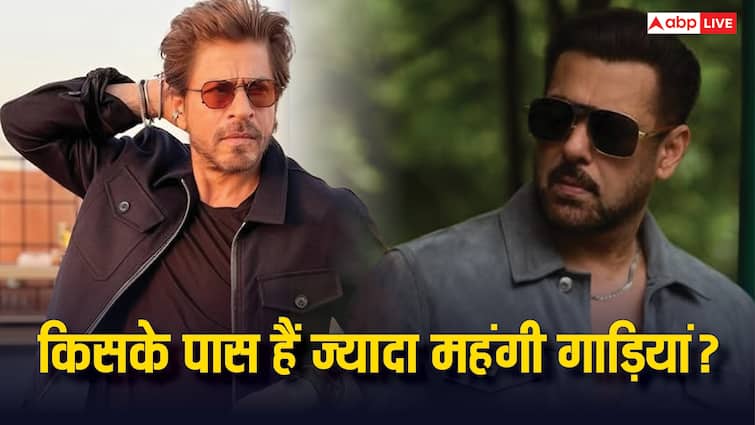 शाहरुख खान vs सलमान खान: किसके पास है कितनी महंगी गाड़ियां, देखें लिस्ट