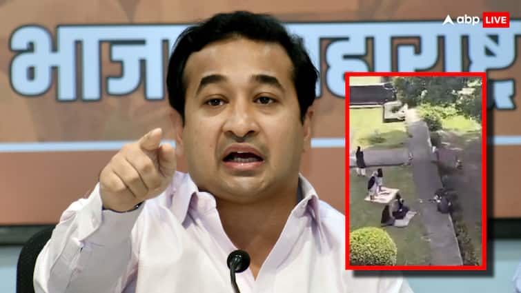 पेशवाओं के किले में नमाज पर बवाल, गौमूत्र से 'शुद्धिकरण'; नितेश राणे बोले- 'कल हम हाजी अली के सामने...'