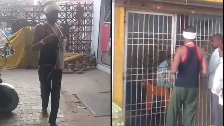 Patient Escapes Hospital With Urine Bag In Hand To Buy Liquor In UP, Video Goes Viral