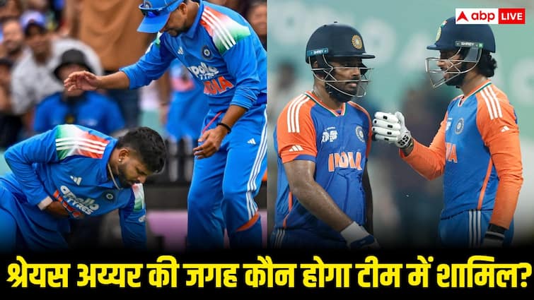 Shreyas Iyer Replacement: श्रेयस अय्यर की जगह कौन? साउथ अफ्रीका सीरीज के लिए इन तीन दावेदारों में रेस
