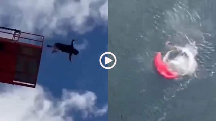 Video: कई फीट ऊपर से लगाई छलांग, नहीं खुला शख्स का पैराशूट, फिर जो हुआ... हादसे का वीडियो वायरल