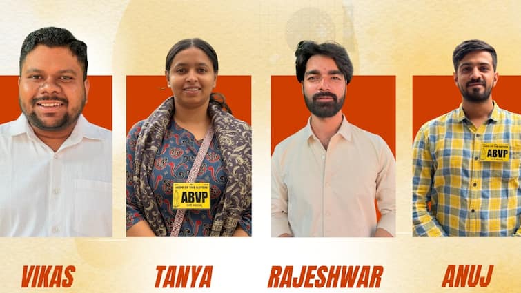 दिल्ली: JNU छात्रसंघ चुनाव के लिए ABVP- लेफ्ट ने उतारे उम्मीदवार, पढ़ें पूरी लिस्ट