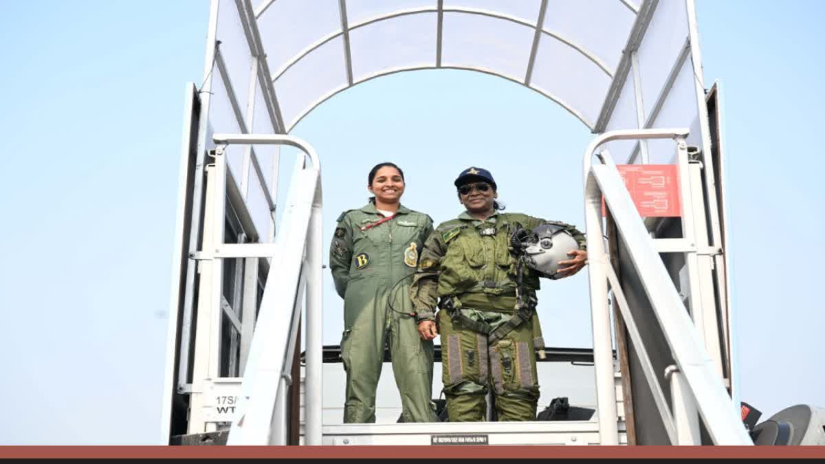 ರಾಷ್ಟ್ರಪತಿ ಜೊತೆಗೆ ಪೈಲಟ್ ಶಿವಾಂಗಿ ಸಿಂಗ್ ಫೋಟೋ: ಪಾಕಿಸ್ತಾನದ ಸುಳ್ಳು ಬಹಿರಂಗ