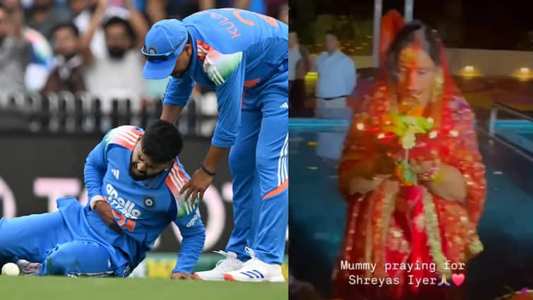 श्रेयस अय्यर की सलामती के लिए सूर्यकुमार यादव की मां ने छठी मैया से की प्रार्थना, भावुक कर देने वाला वीडियो वायरल