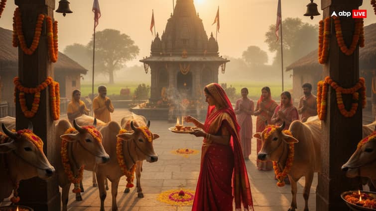 Gopashtami 2025: गौसेवा और श्रीकृष्ण की भक्ति का दिव्य संगम, जाने पूर्ण कथा और पूजा विधि!