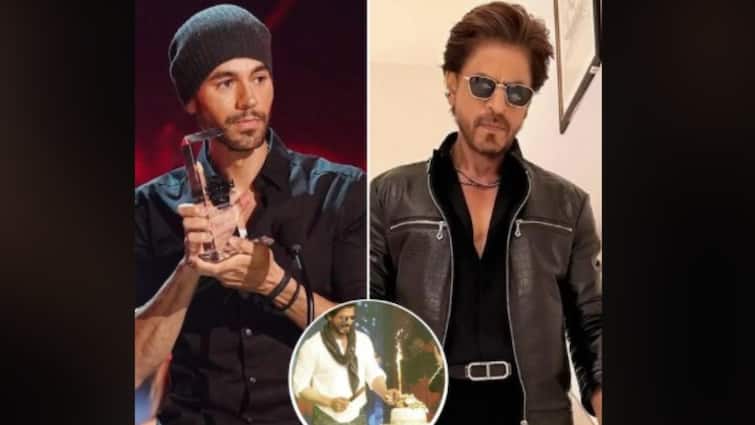Enrique Iglesias Joins Shah Rukh Khan’s Pre-Birthday Celebration At Mannat; Fans Speculate ‘King’ Collaboration