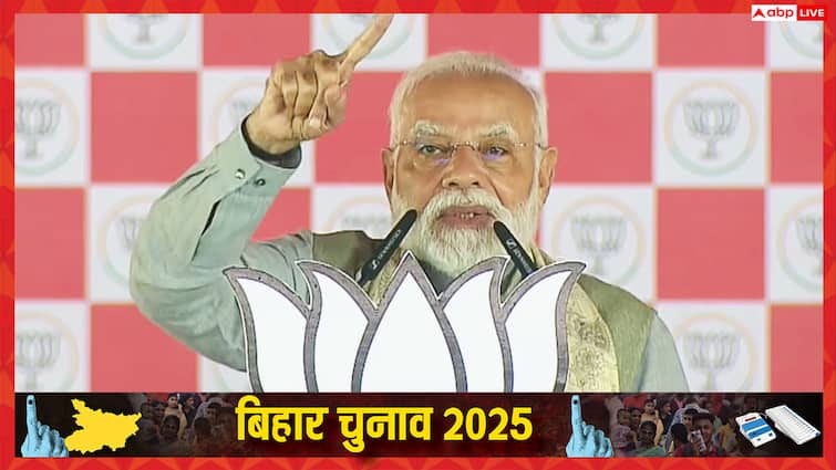 बिहार चुनाव: 'कांग्रेस और RJD के लोग छठी मैया का अपमान कर रहे', मुजफ्फरपुर में गरजे नरेंद्र मोदी