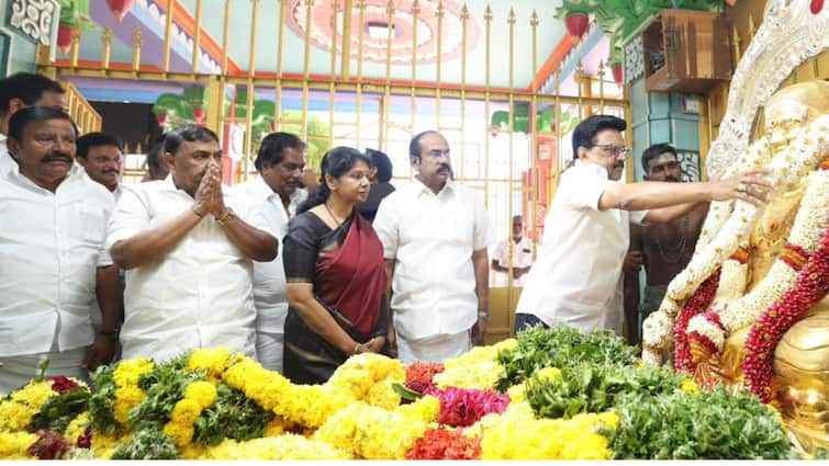 VP Radhakrishnan, CM Stalin Pay Tribute To Muthuramalinga Thevar On Guru Pooja, Jayanthi