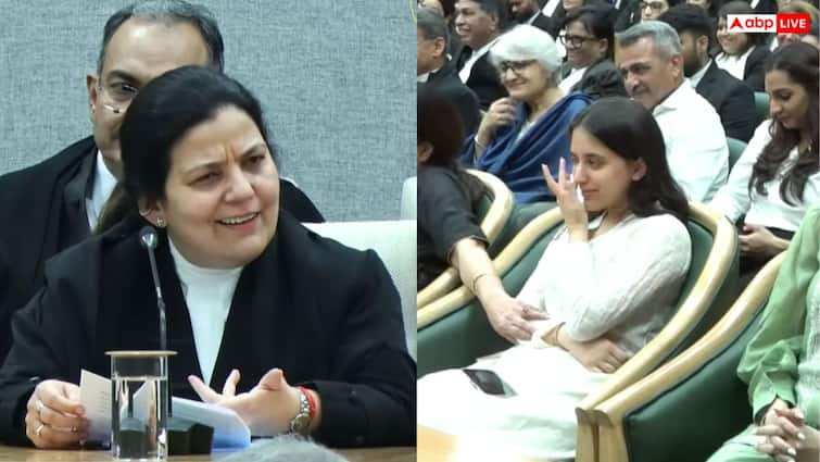 दिल्ली HC में अपनी बेटी को देख रो पड़ीं जस्टिस तारा गंजू, भावुक होकर बोलीं- 'तुम रोना मत, नहीं तो...'
