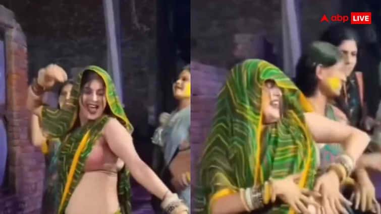 भोजपुरी गाने पर देसी भाभी ने दिखाया जवानी का जलवा, वायरल वीडियो देख होश खो बैठे यूजर्स