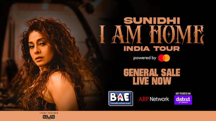Sunidhi Chauhan Returns To Set Stages On Fire With 10-City 'I Am Home' Tour: Here's How To Book Tickets